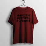 25-Amicizia-Pastizziu-Liberta-(T-shirt-Homme-Burgundy)