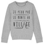 6—JE-PEUX-PAS-VILLAGE-(NEW)-(SWEAT-KIDS-HEATHER-GREY)