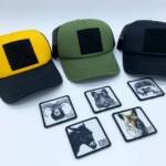 Casquette trucker patch scratch animaux